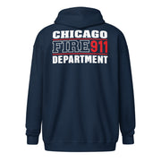 Chicago Fire Dept. - Sweatjacke mit Kapuze (911 Edition)