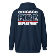 Chicago Fire Dept. - Sweatjacke mit Kapuze (Red Line)