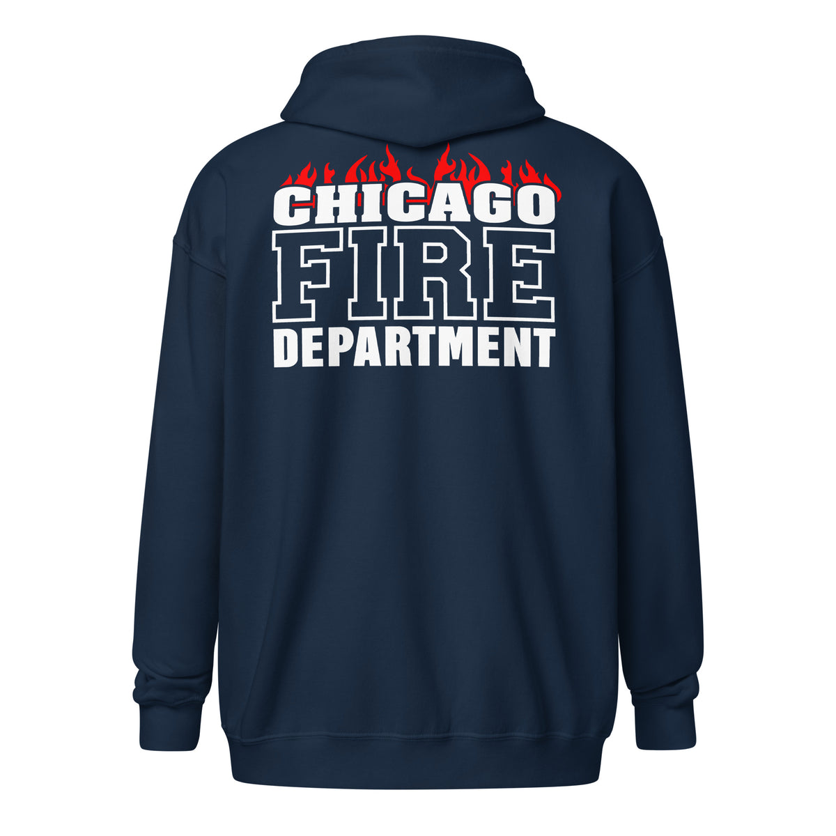Chicago Fire Dept. - Sweatjacke (Flammen Edition)