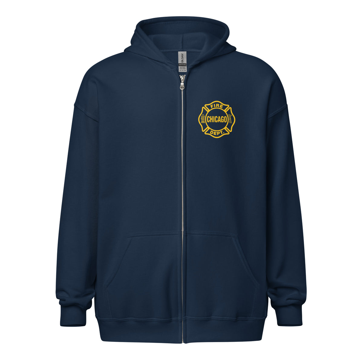 Chicago Fire Dept. - Sweatjacke mit Kapuze