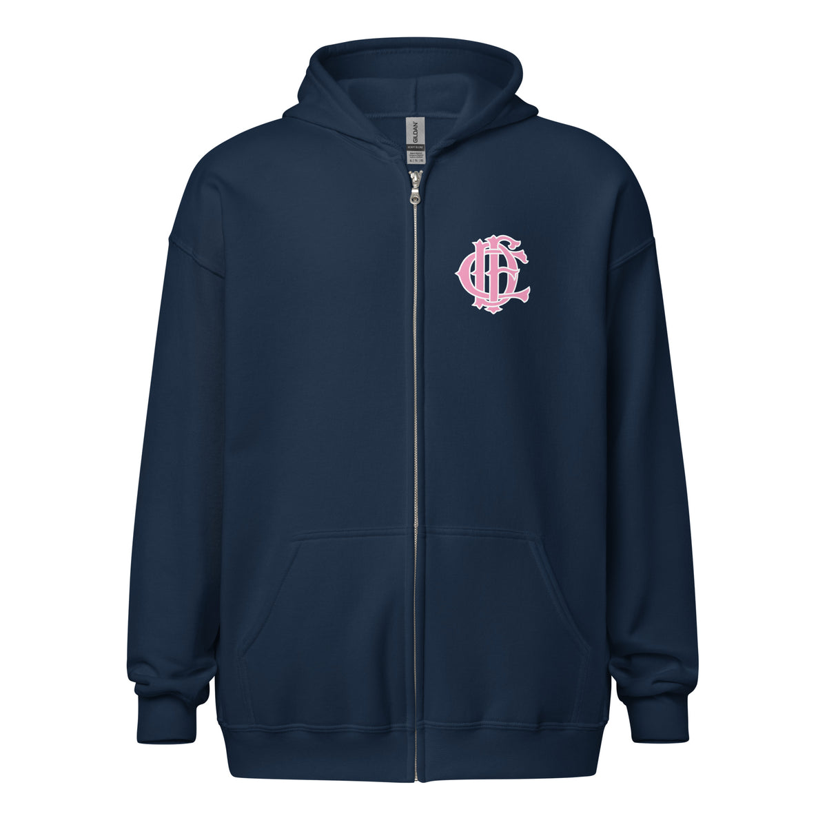 Chicago Fire Dept. - Sweatjacke mit Kapuze (Pink Edition)