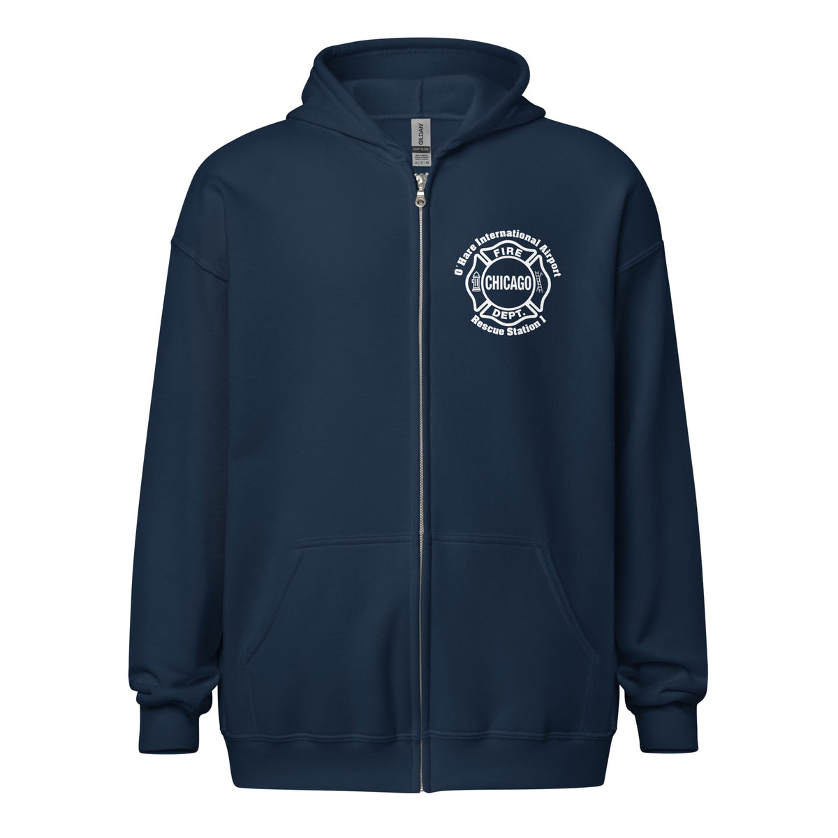 Chicago Fire Dept. - O´Hare International Airport Rescue 1 Sweatjacke