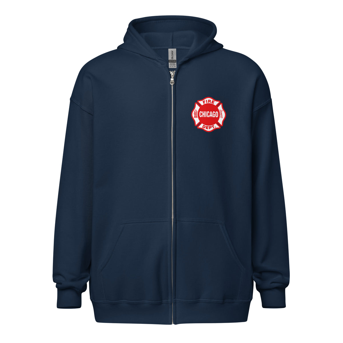 Chicago Fire Dept. - Sweatjacke mit Kapuze (Engine 51, Truck 81, Squad 3, A61)