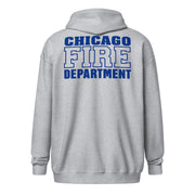 Chicago Fire Dept. - Sweatjacke mit Kapuze in grau