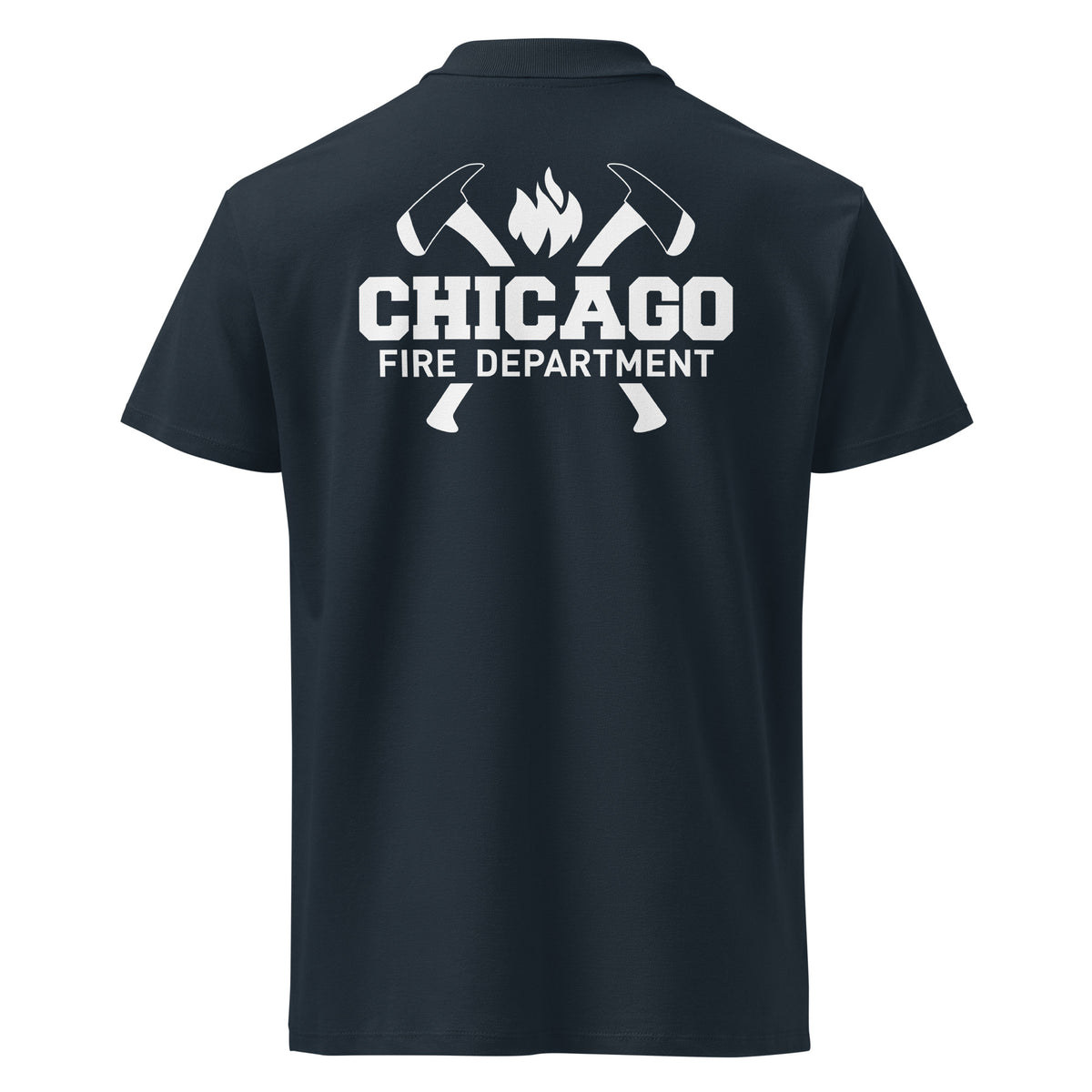 Chicago Fire Dept. - Poloshirt (Axt Motiv)