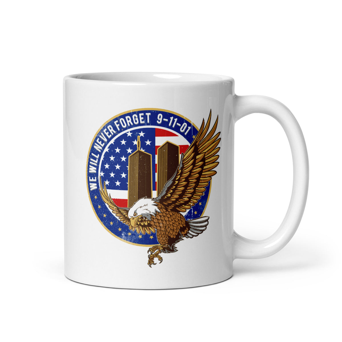 9/11 - Never forget - Tasse aus Keramik