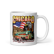 Chicago Fire Dept. - "Eagle Motiv" Tasse aus Keramik