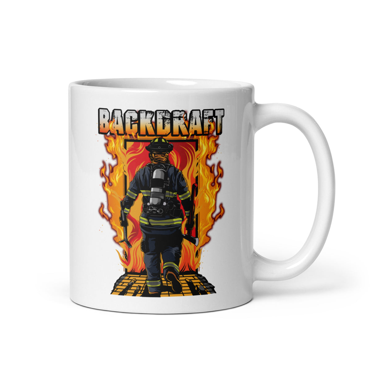 Backdraft Tasse aus Keramik