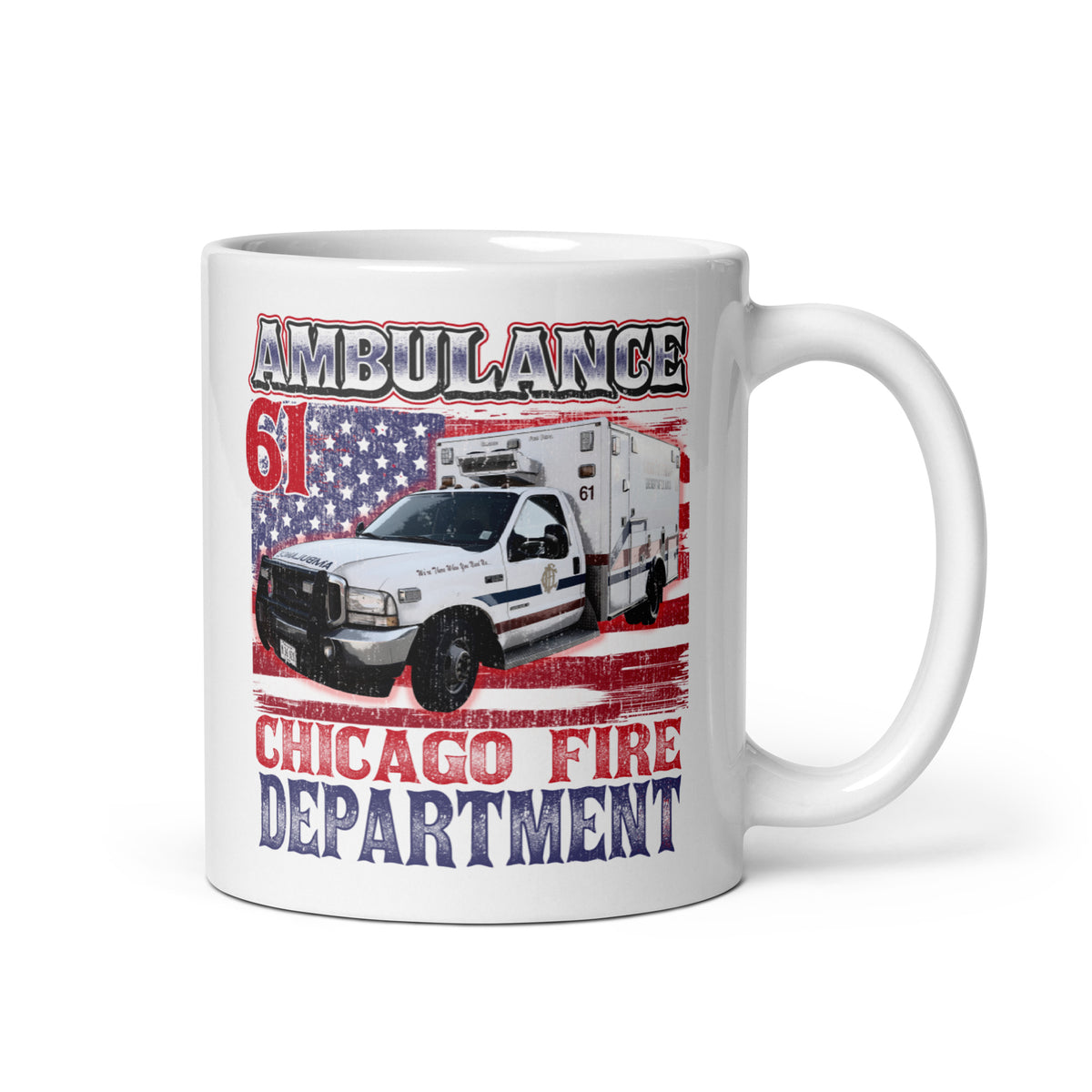 Chicago Fire Dept. - Ambulance 61 - Tasse aus Keramik