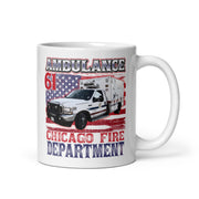Chicago Fire Dept. - Ambulance 61 - Tasse aus Keramik