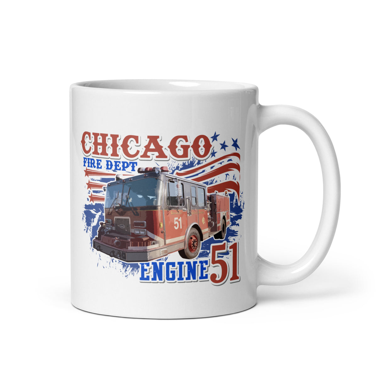 Chicago Fire Dept. - Engine 51 - Tasse aus Keramik