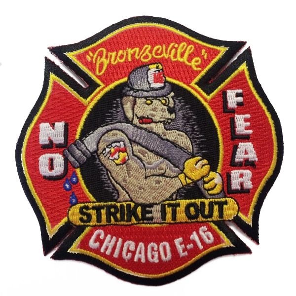 Chicago Fire Dept. - Engine 16 Patch / Aufnäher