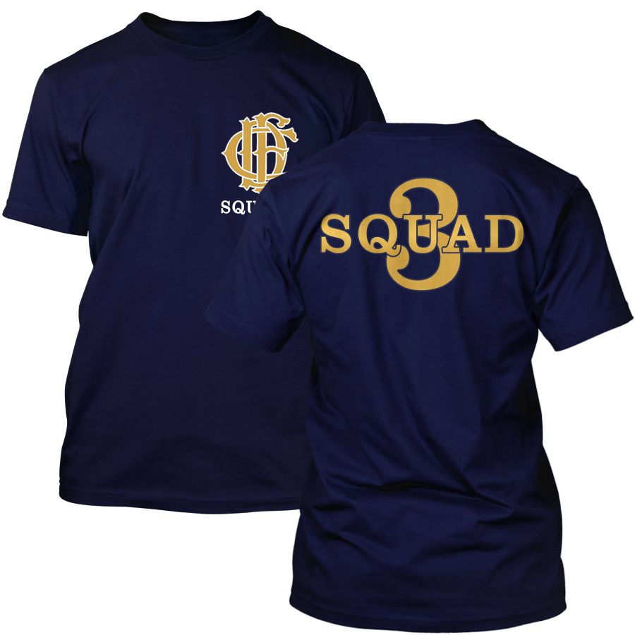 Chicago Fire Dept. - Squad 3 T-Shirt (Gold Edition)