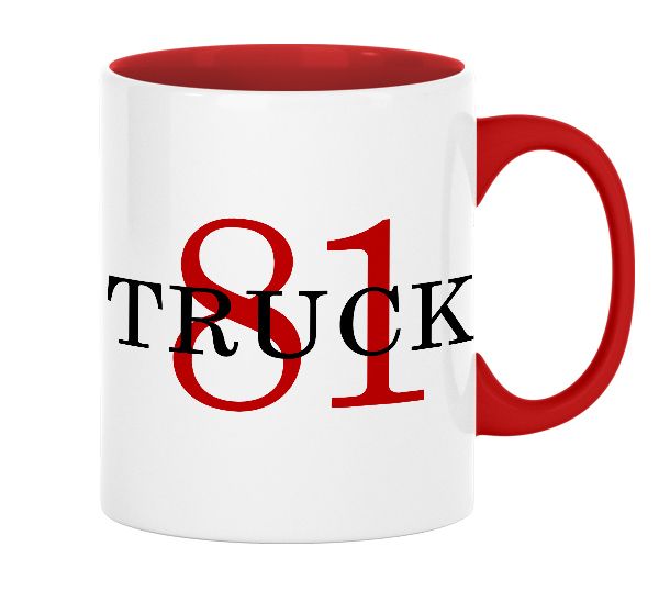 Chicago Fire Dept. - Truck 81 Tasse aus Keramik