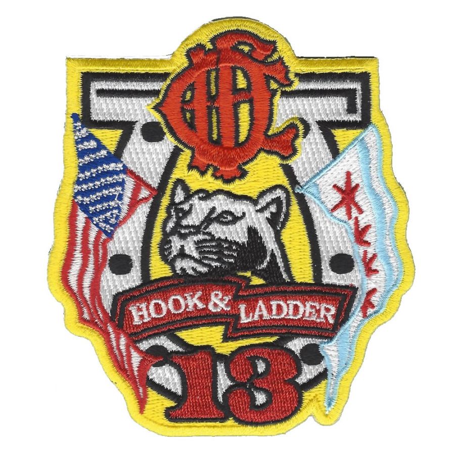 Chicago Fire Dept. - Hook &amp; Ladder 13 - Patch / Aufnäher