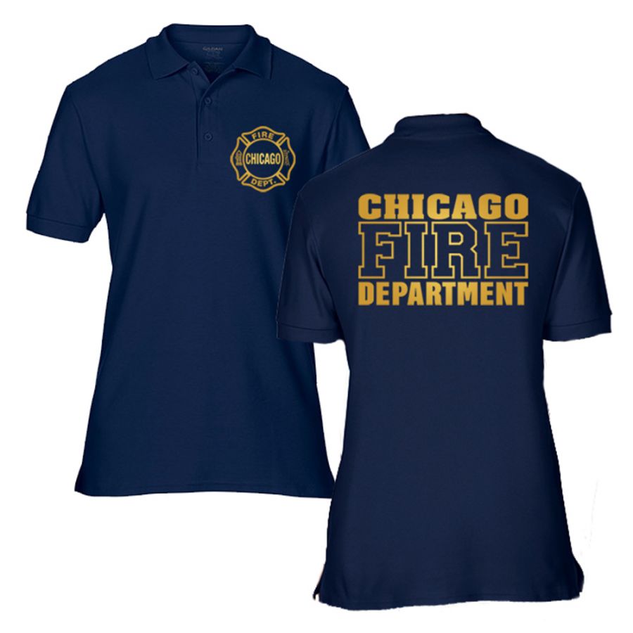 Chicago Fire Dept. - Poloshirt (Gold Edition)