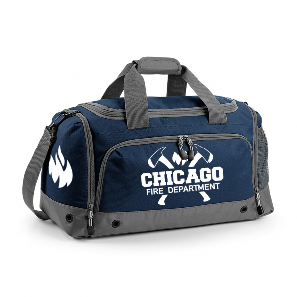 Chicago Fire Dept. - Sporttasche mit Axt-Motiv