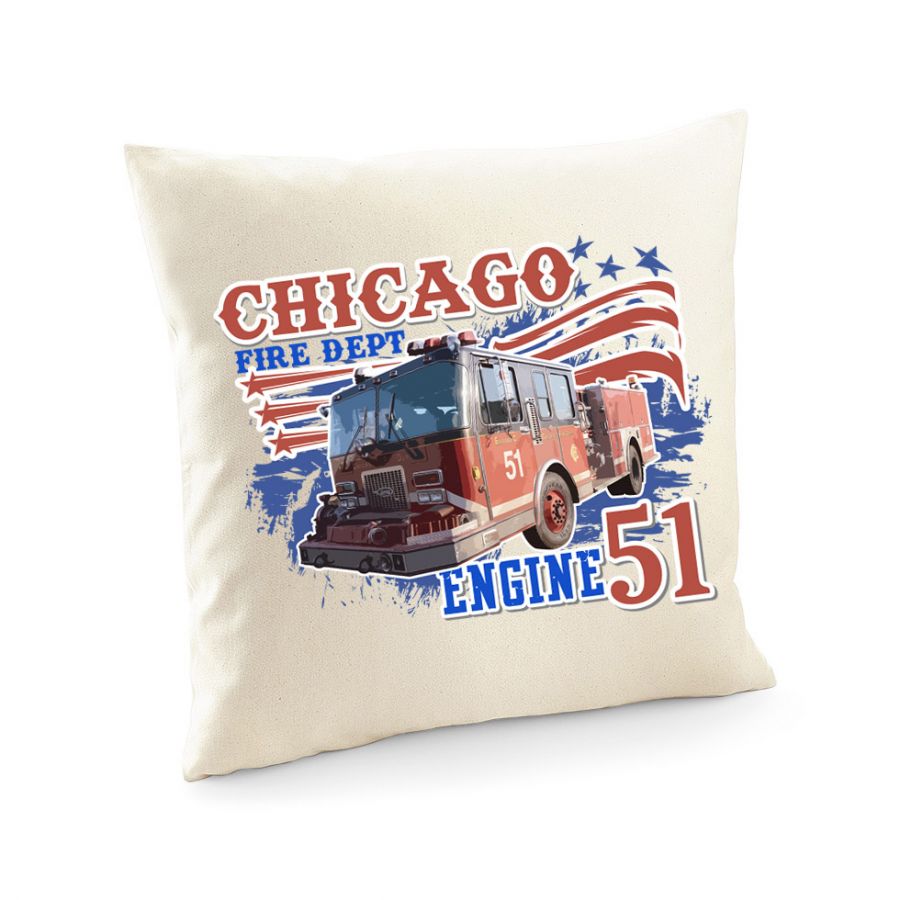 Chicago Fire Dept. - Engine 51 - Pillowcase