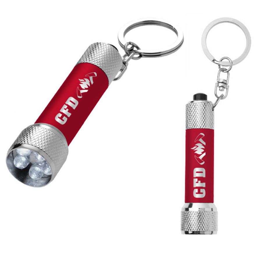 Chicago Fire Dept. - Mini Taschenlampe als Schlüsselanhänger