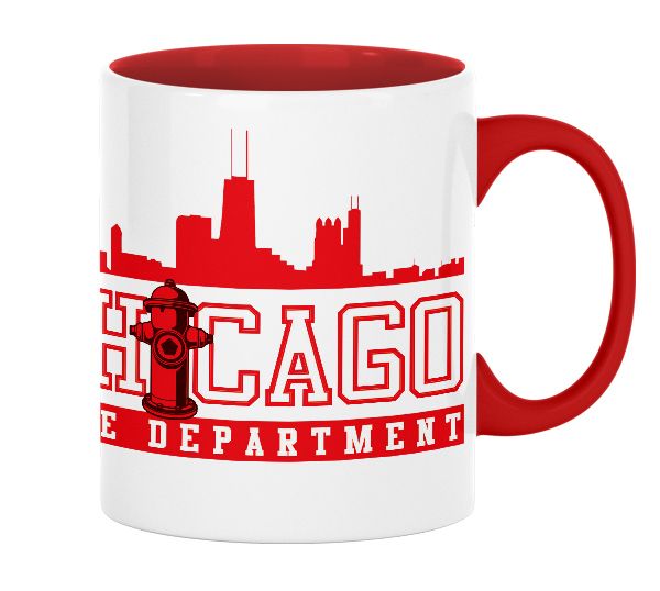 Chicago Fire Dept. - Skyline - Tasse aus Keramik