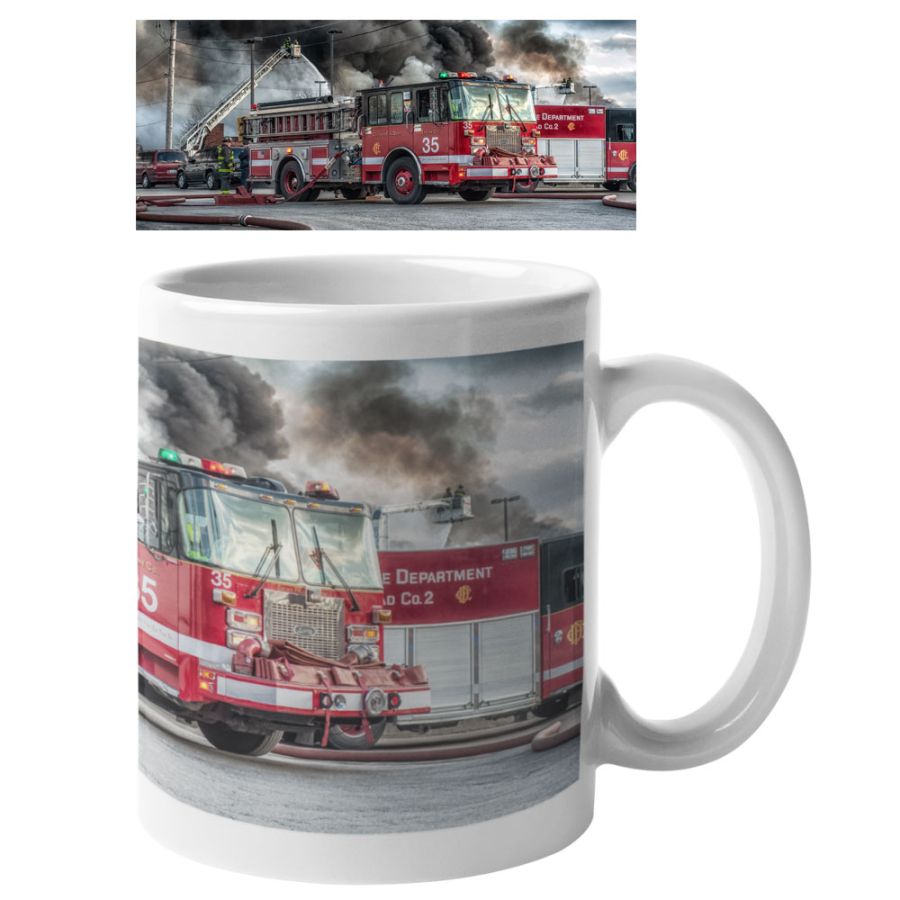 Chicago Fire Dept. Tasse aus Keramik