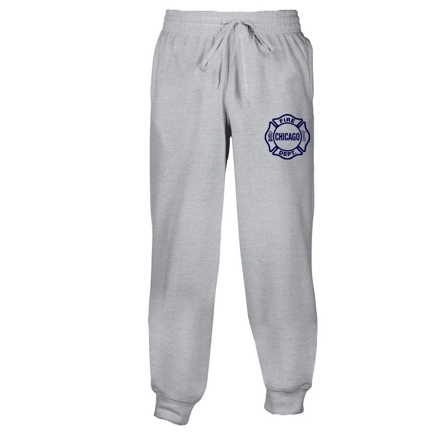 Chicago Fire Dept. - Herren Sweatpants in grau