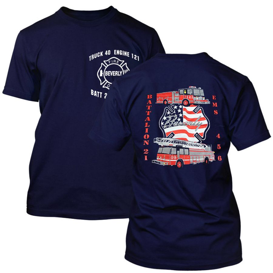 Chicago Fire Dept. - Engine 121 &amp;quot;Beverly&amp;quot; T-Shirt