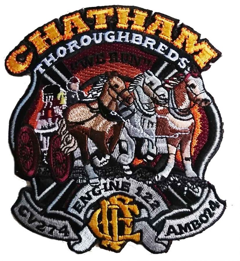 Chicago Fire Dept. - Chatham / Engine 122 - Patch / Aufnäher