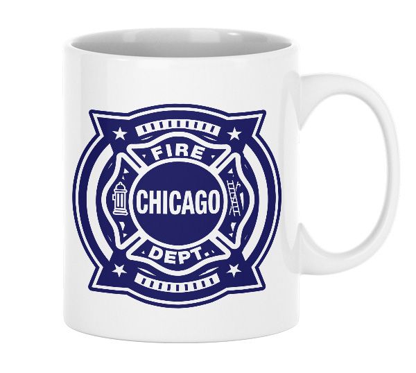 Chicago Fire Dept. - Tasse aus Keramik