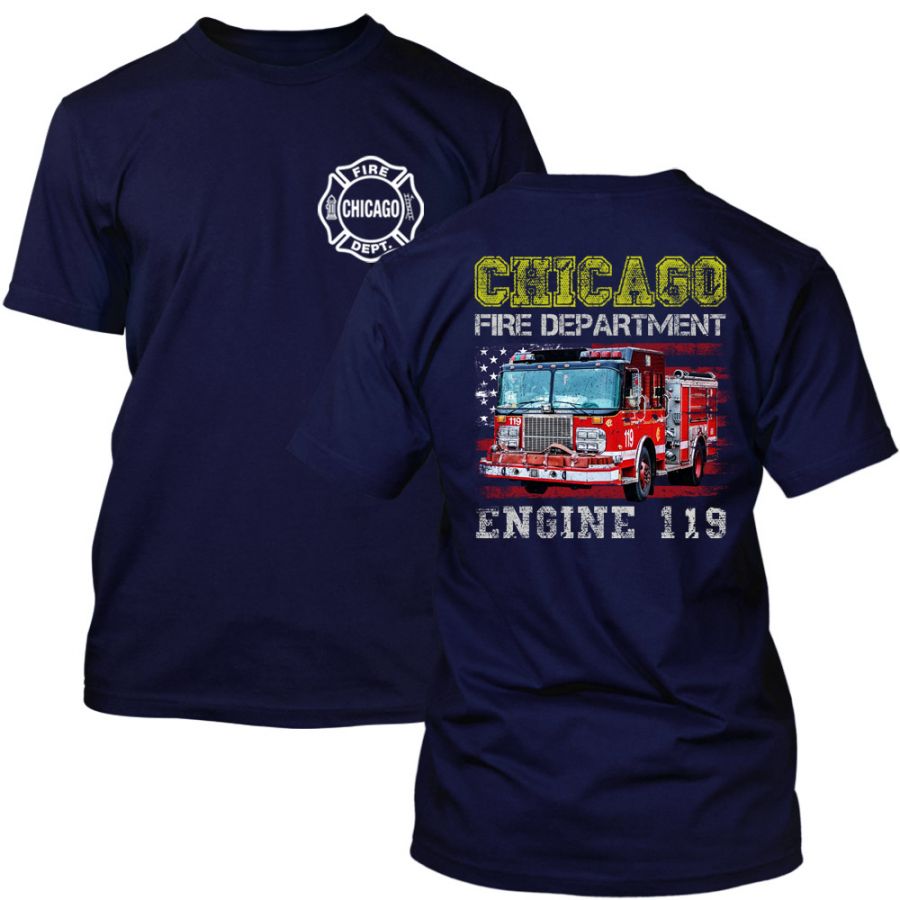 Chicago Fire Dept. - Engine 119 T-Shirt für Kinder