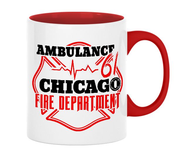 Chicago Fire Dept. - Ambulance 61 - Tasse aus Keramik