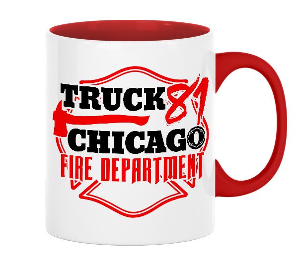 Chicago Fire Dept. - Truck 81 - Tasse aus Keramik