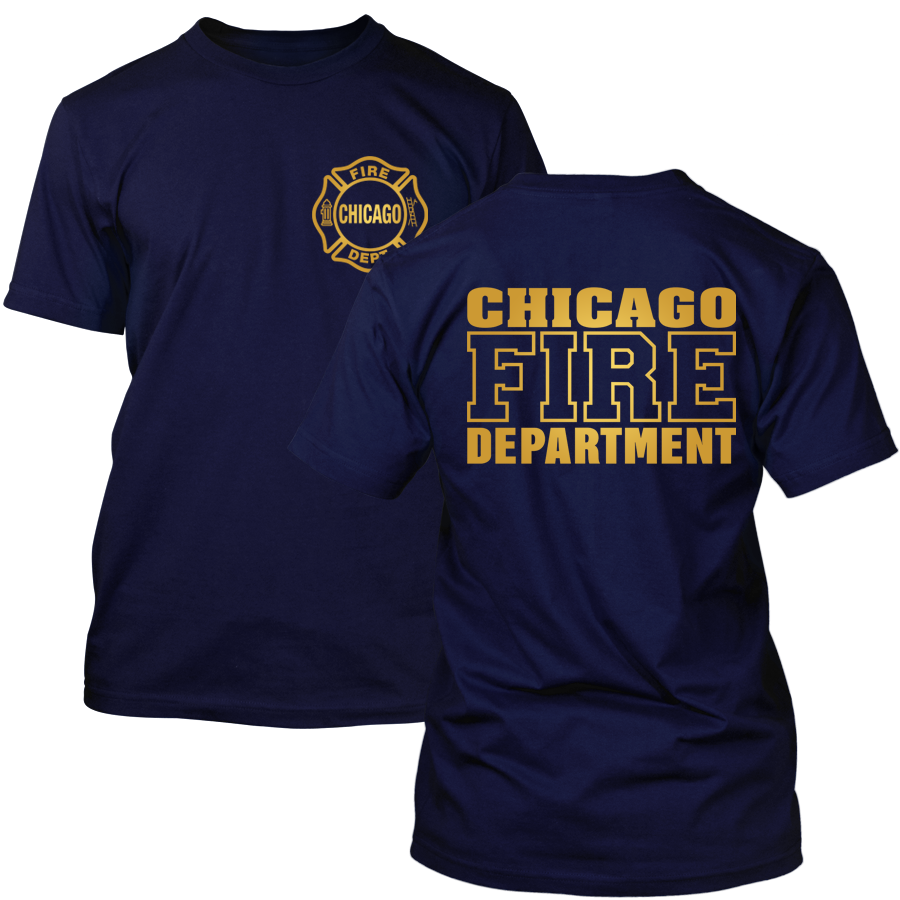 Chicago Fire Dept. - T-Shirt (Gold Edition)