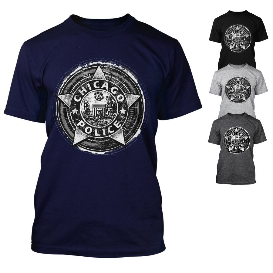 Chicago Police Dept. - T-Shirt in versch. Farben