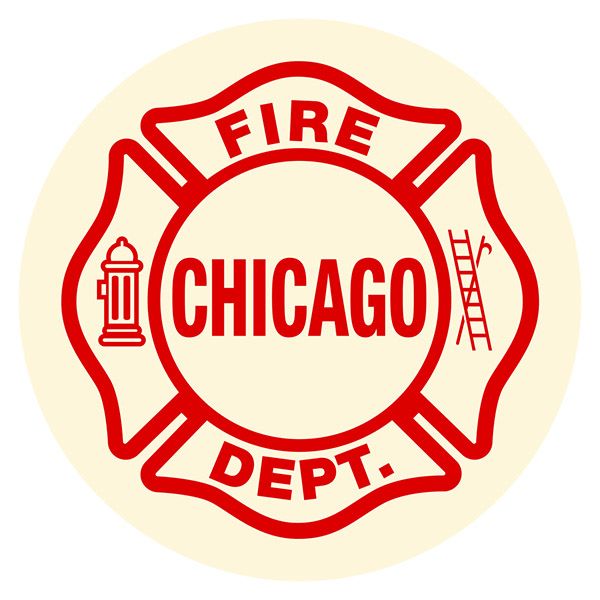 Chicago Fire Dept. - Bierdeckel (5er Set)