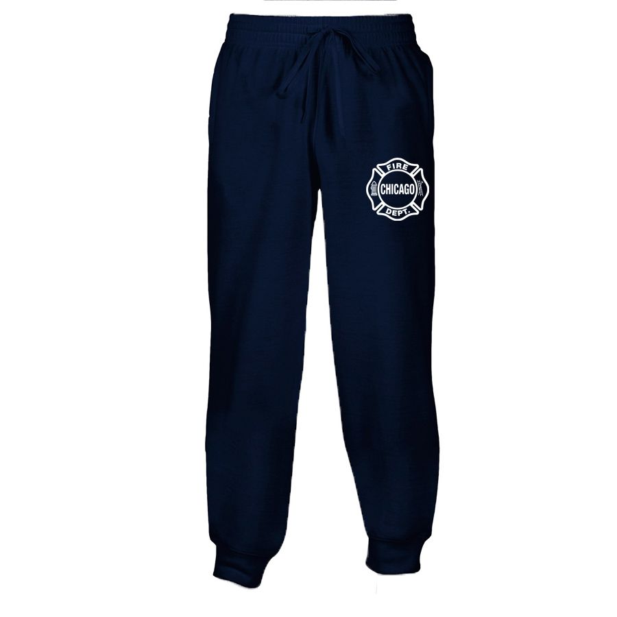 Chicago Fire Dept. - Herren Sweatpants in navyblau