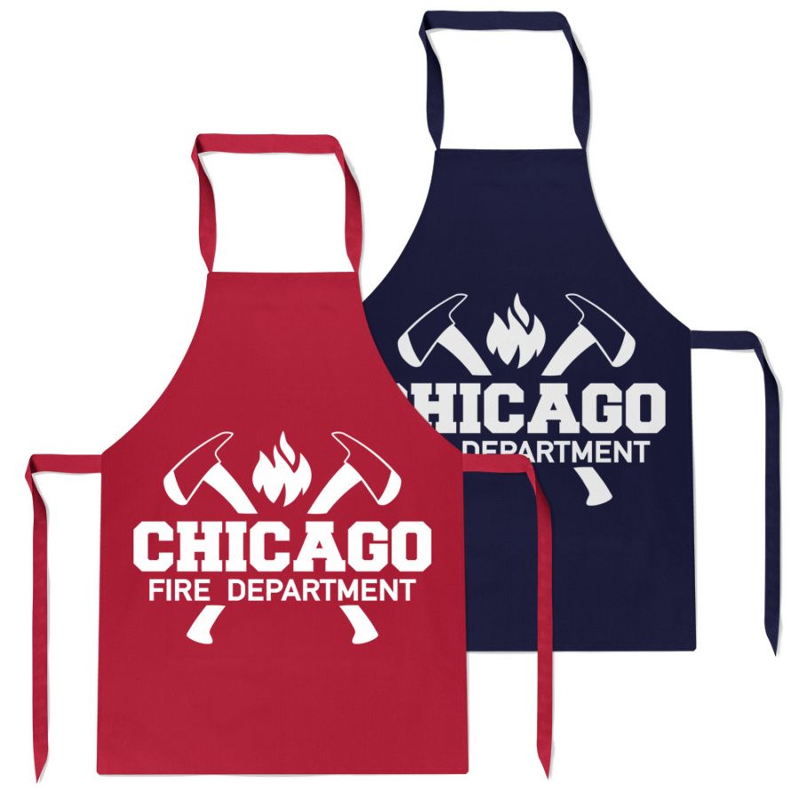 Chicago Fire Dept. - BBQ Grill Apron