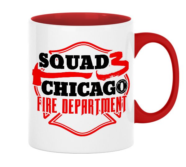 Chicago Fire Dept. - Squad 3 - Ceramic mug
