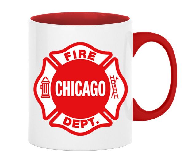 Chicago Fire Dept. Tasse (330ml)