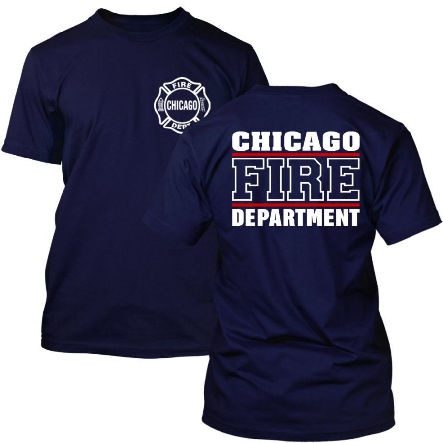 Chicago Fire Dept. - T-Shirt (Red Line)