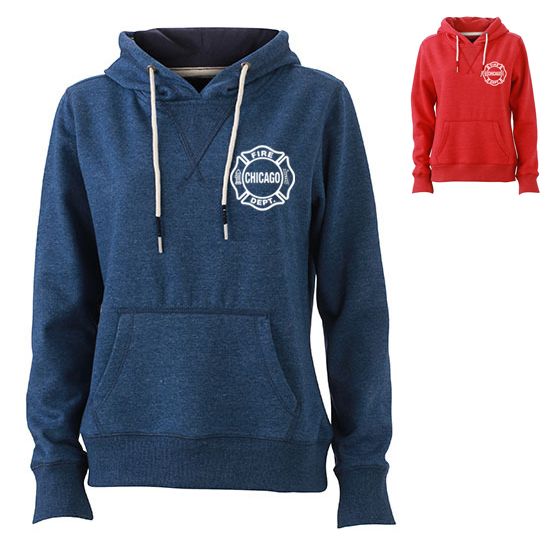 Chicago Fire Dept. - Pullover mit Kapuze für Frauen