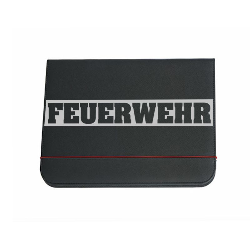 Feuerwehr Schreibmappe (Silver)