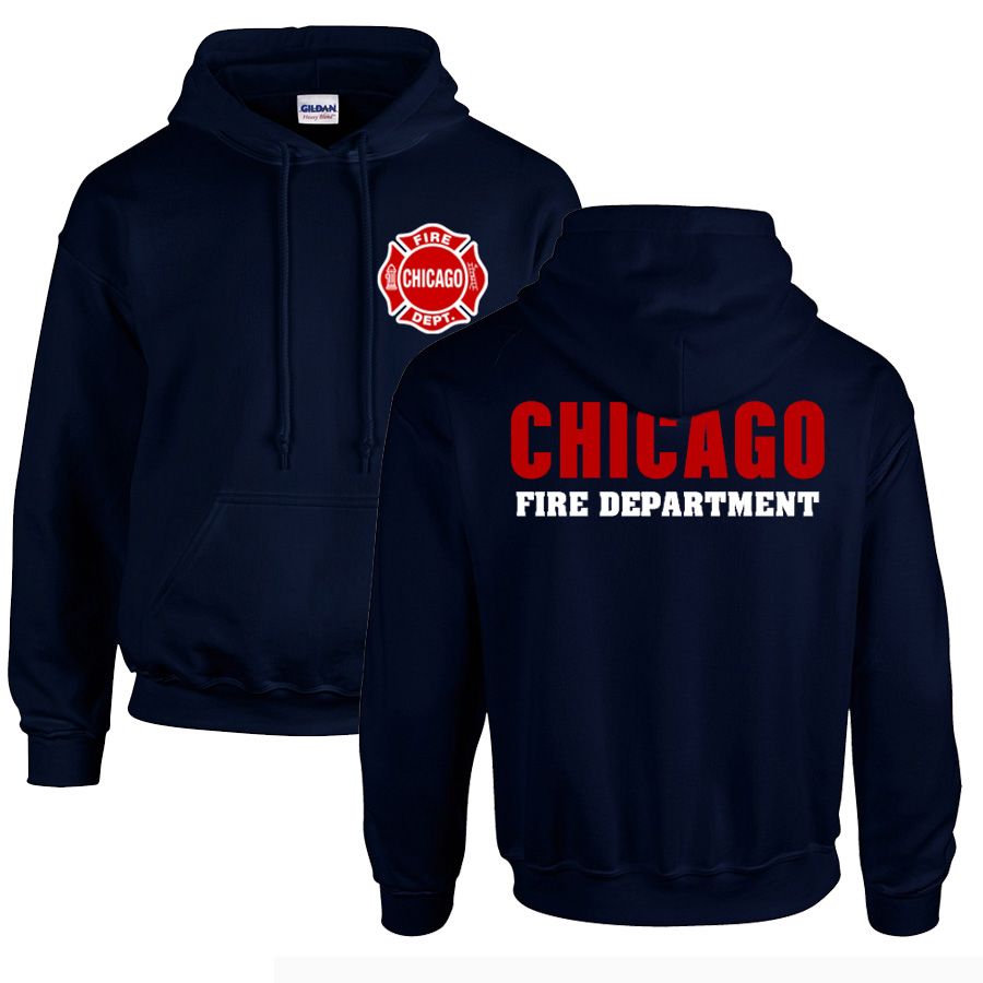 Chicago Fire Dept. - Pullover mit Kapuze