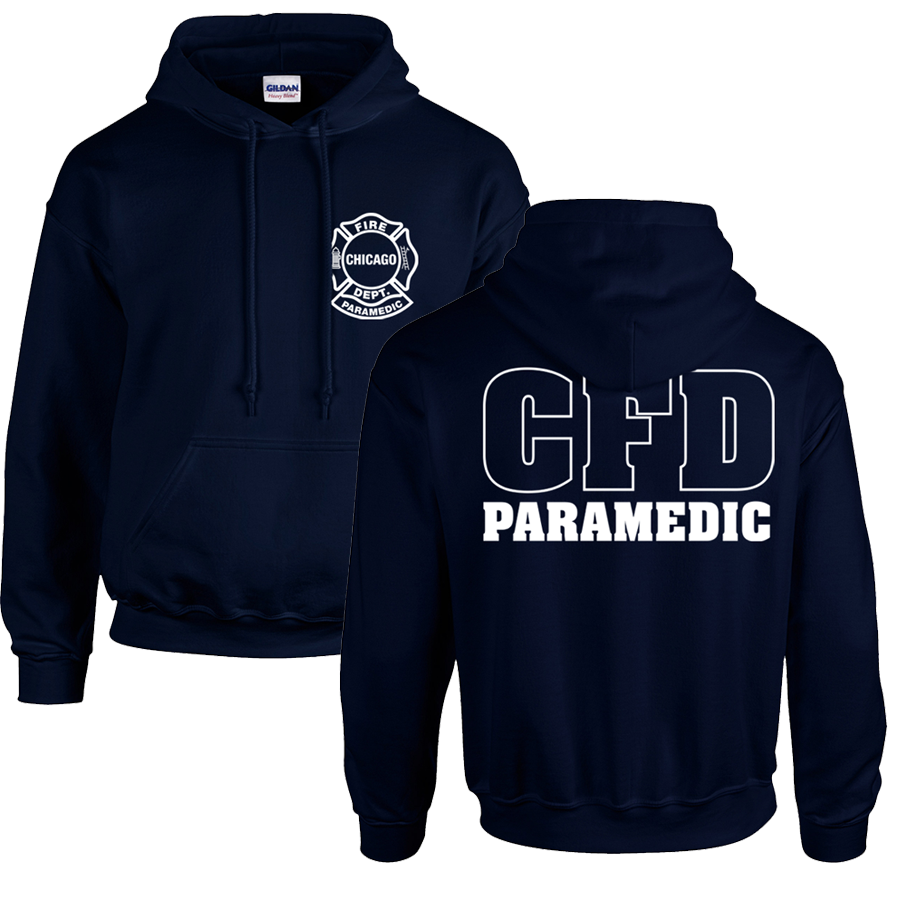 Chicago Fire Dept. Paramedic - Pullover mit Kapuze