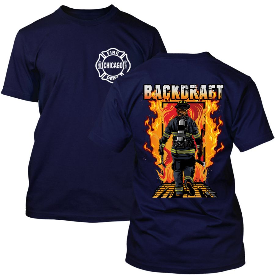 Chicago Fire Dept. - Backdraft T-Shirt