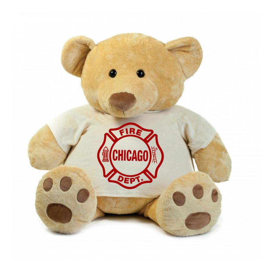 Chicao Fire Dept. - Teddybär - Super Size (86cm)