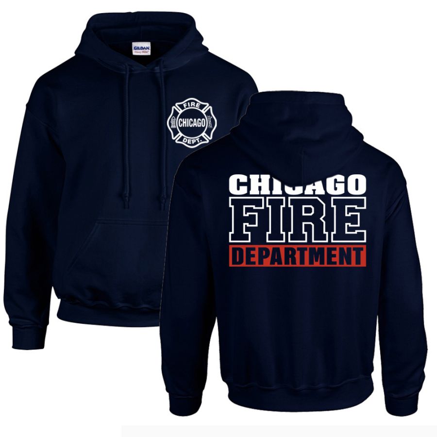 Chicago Fire Dept. - Pullover mit Kapuze