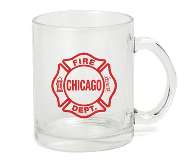 Chicago Fire Dept. - Glas Tasse (300ml)