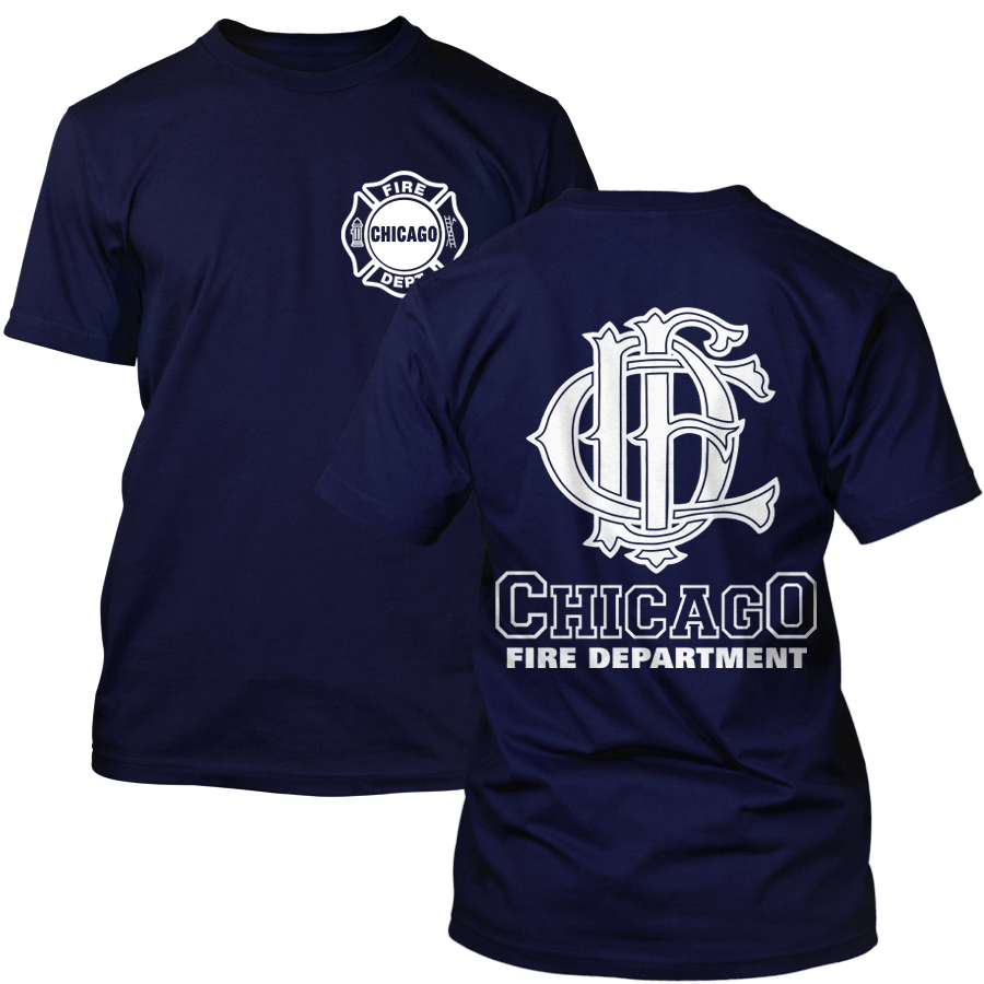 Chicago Fire Dept. - T-Shirt mit CFD Logo