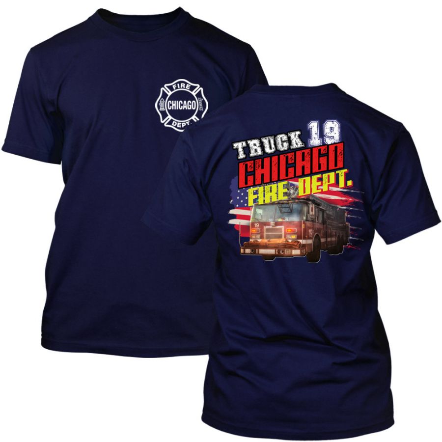 Chicago Fire Dept. - Truck 19 T-Shirt